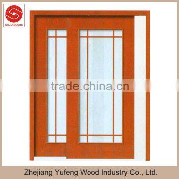 Interior Wooden cheap sliding doors for rooms