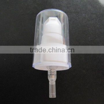 cosmetic packaging aluminium screw crimp pump