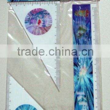 lenticular ruler set