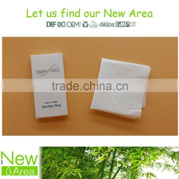 disposable women care hotel use sanitary bag