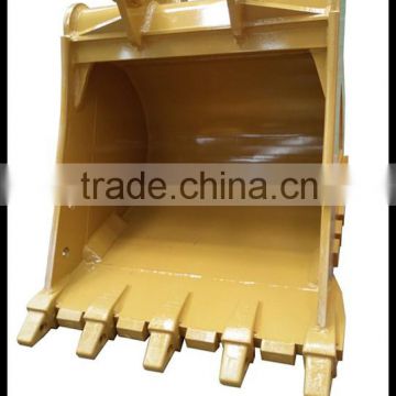 Standard long durability excavator bucket size for types of excavator sizes