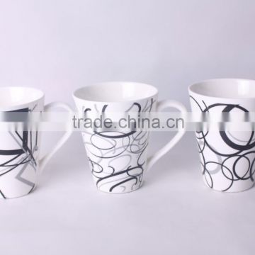 Hot selling new bone china mug for 2015