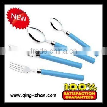 stainless steel flatware high quality plastic cutlery set