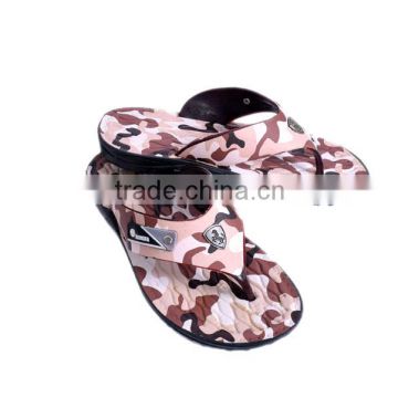 2016 camouflage plastic slipper for men genuine flip flops