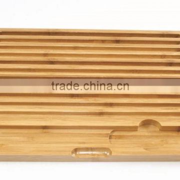 new arrival bread board bread slicer wholesale hot sale high quality FDA bamboo bread cutting board