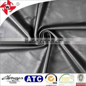 china suppliers cheap quality shiny custom leather spandex fabric