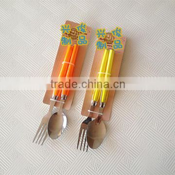 Russian Market hot sale item twinset spoon and fork