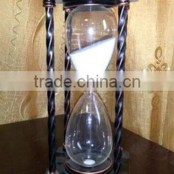 faddish factory supplied glass sand timer decorations