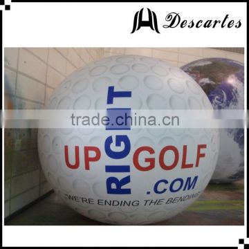 PVC advertising helium balloon, large inflatable golf sky balloon for large events