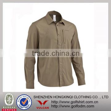 Best quality 100% cotton woven fabric shirts