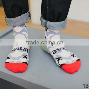 high quality thick custom colorful camo camo compression socks