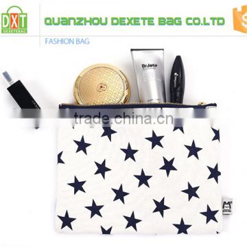 Canvas Cosmetic Makeup bag Multifunction Travel Bag Pouch with Zipper