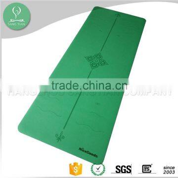 Custom Natural Rubber PU yoga mat full color yoga mats / fitness mat