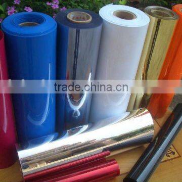 medicines transparent glossy PVC plastic sheets