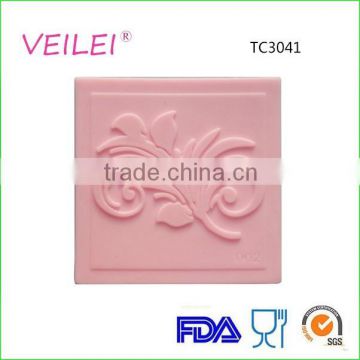 High qualified cake decoration silicone fondant lace mat