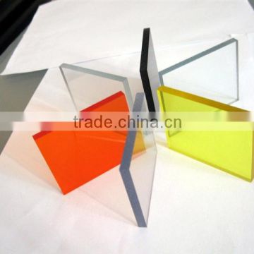 fashionable custom different colors of Perspex plate in Guangzhou OEM factory