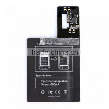 Ultra-slim Qi-compliant Wirless Charging Adapter Inductive Charger Receiver For Samsung Galaxy S4 I9500