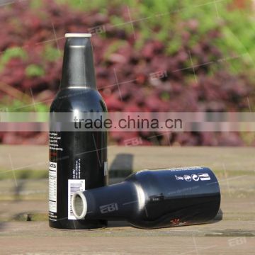 aluminum Iced coffee bottle with offset-printing