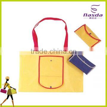 foldable ultrasonic bag for shopping