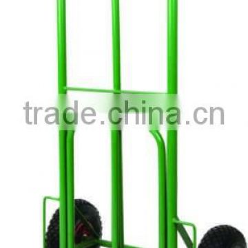 Foldable hand trolley with green color and good quality