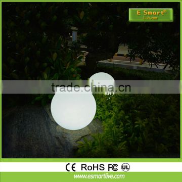 Polyethylene outdoor LED balls PLASTIC LIGHT UP BALL