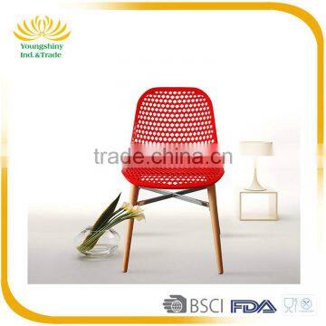 Fashion design modern red metal bar stool