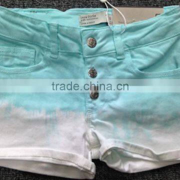 girls twill shorts,baby girls shorts