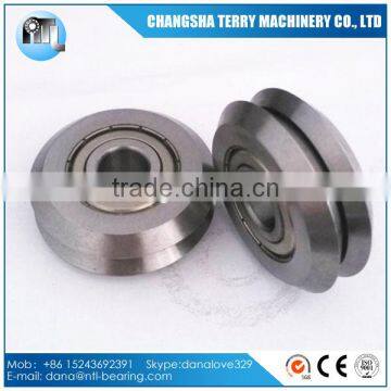 3/8 inch bore RM2ZZ W2 V groove guide wheel ball bearing
