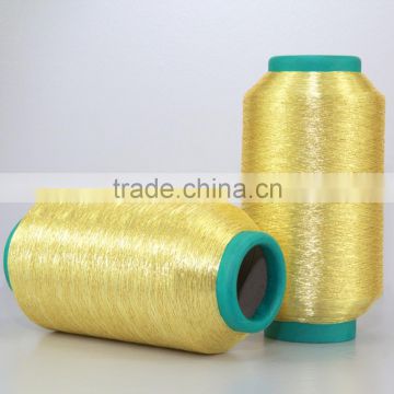 pure gold 150D 300D 600D metallic yarn for embroidery