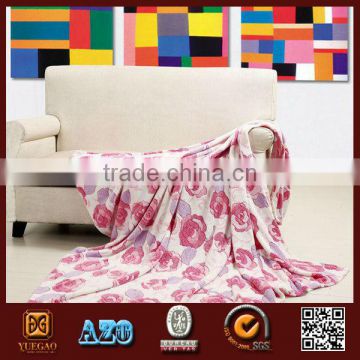 Different kinds of pictures printed thick flannel fleece blanket