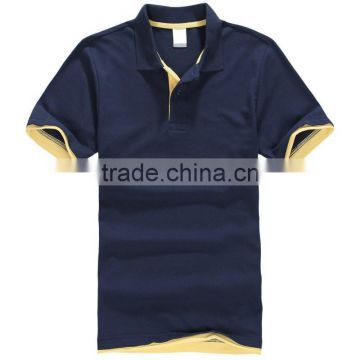 Cheap custom service printed polo t-shirts 100% cotton