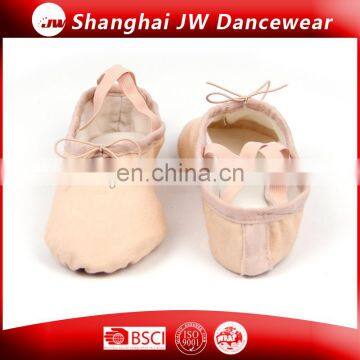 Wholesale foldable ballet shoes soft canvas dance shoes