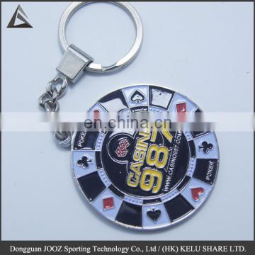 poker chip badge /steel badge /poker keychain