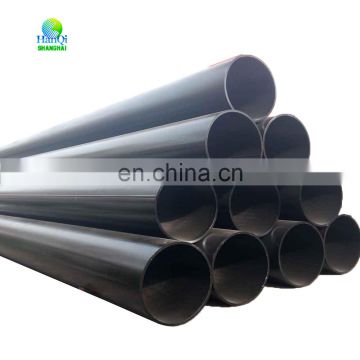 China wholesale high quality astm a53 a57 carbon black erw welded steel pipe