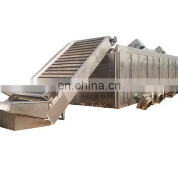 Continuous mesh belt type rotary  chili drying processing machine