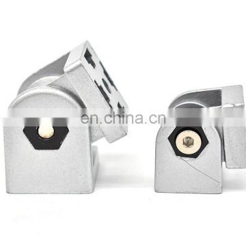 Aluminum accessories hinge Flexible profile joint to connect aluminum profile
