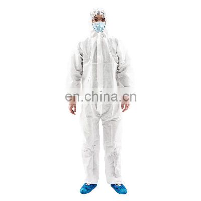 Wholesale CE PPE Isolation Gown protective coverall overol desechable