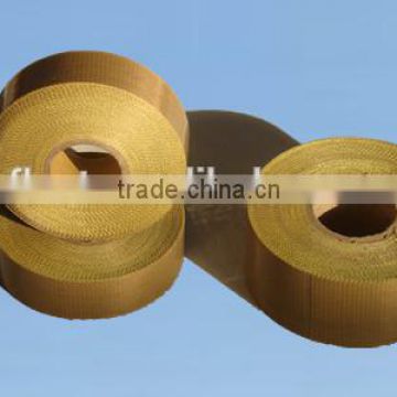 260C heat resistant teflon heat seal tape with silicone adhesive made in China UL certificated yellow color