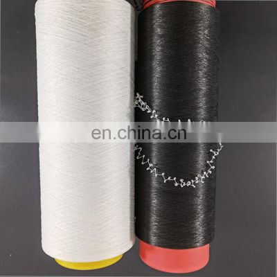 Double Cover DTY 150D/96F with 70d Spandex Yarn Color Acy Air Spandex Covered Polyester Yarn For Knitting