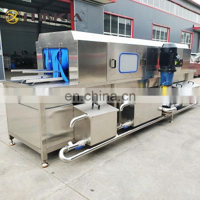 Manufacturer Baby Chicken Basket Cleaning Disinfection Drying Machine Automatic Spray Basket Washing Machine