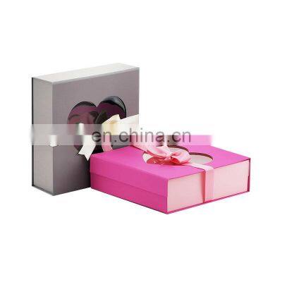 Bespoke custom color magnetic lock closure gift paper boxes wholesale