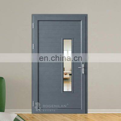 Luxury aluminum profile panel door price