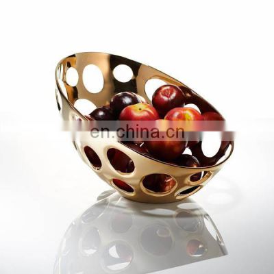 gold luxury bowl
