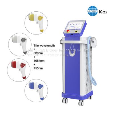 Diode laser 808nm hair removal machine