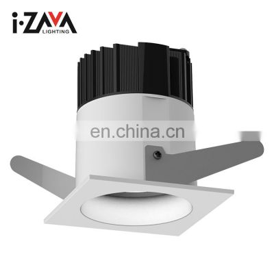 Easy Installation Office Shop Recessed Mounted Aluminum IP44 10W 12W Led Spot Light