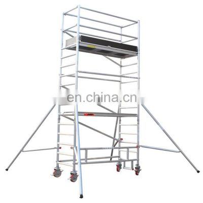 Telescopic new design aluminium scafffoldings tower construction for  indoor or outdoor use
