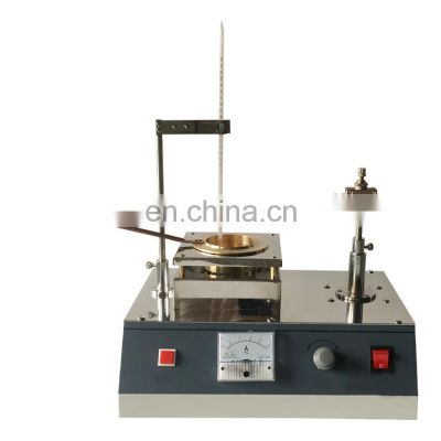 ASTM Standard Flash Fire Point Open Cup Testing Apparatus