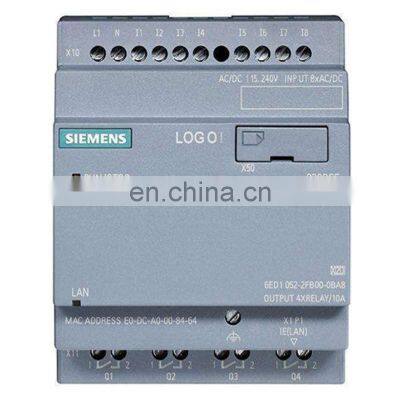 Original 6ED1055-1FB00-0BA2 Siemens PLC LOGO extension module DM8 230R