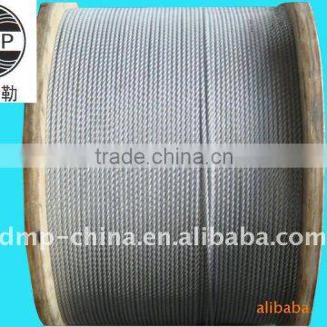 4x31WS+NF-8.3mm hot dip galvanized steel wire rope for suspended lifting platform