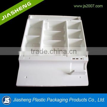 Flocking Pvc Plastic Tableware Inner Packing Tray